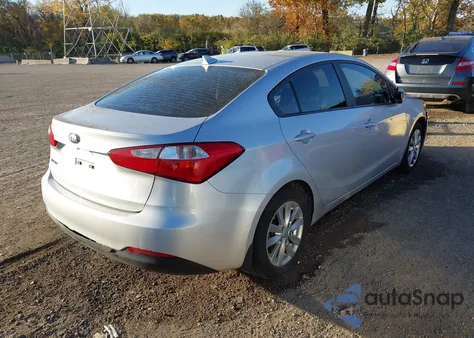 2016 Kia Forte Lx from USA, damaged, VIN KNAFX4A61G5504261